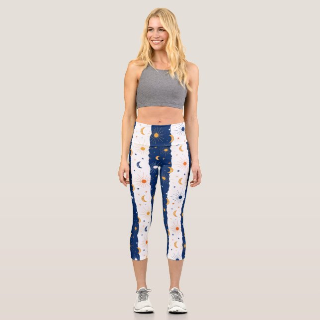 Tag und Nacht Capri Leggings (Vorderseite)