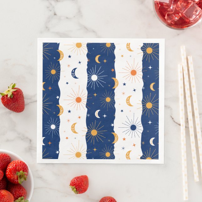 Tag und Nacht Serviette (Beispiel)