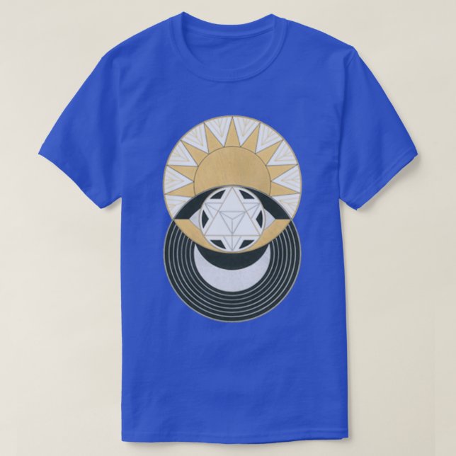 Tag und Nacht T-Shirt (Design vorne)