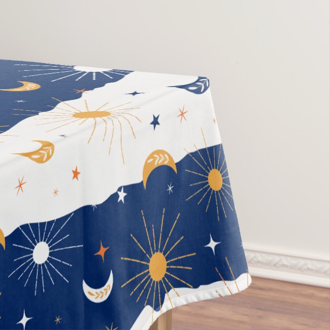 Tag und Nacht Tischdecke (Beispiel)