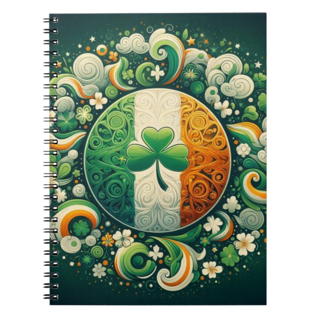 Tag von Saint Patrick/Irland/Irland Notizblock (Vorderseite)
