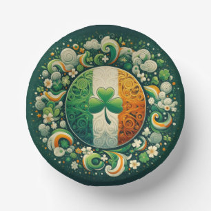 Tag von Saint Patrick/Irland/Irland Pappteller