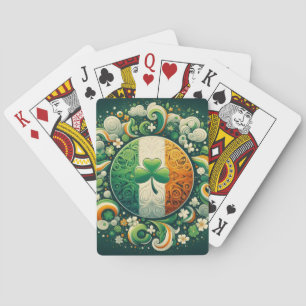 Tag von Saint Patrick/Irland/Irland Spielkarten