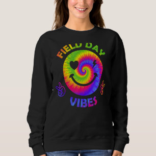 Tag vor Ort Besichtigt Gefärbte Krawatte Lehrer Ki Sweatshirt