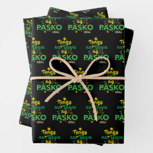 Tagalog Philippinen Geist der Weihnachten Geschenkpapier Set