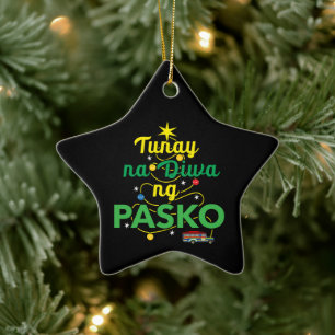 Tagalog Philippinen Geist der Weihnachten Keramik Ornament