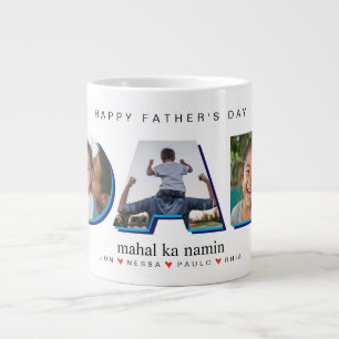 Tagalog Vatertagsgeschenk Mahal Ka Namin Jumbo-Tasse
