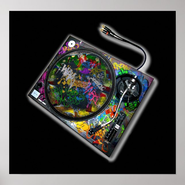 Tagbares Turntable Poster (Vorne)