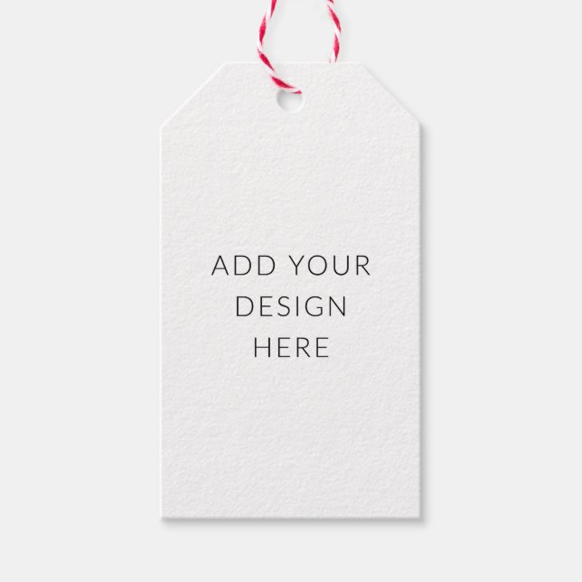 Tagdruck Geschenkanhänger (Vorderseite)