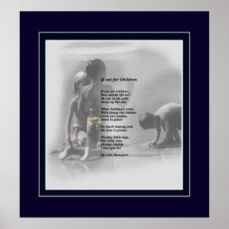 Tage am Strand und am Meer Poster