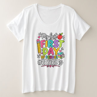 Tage der bunten Lehrer-Schüler-Feier Große Größe T-Shirt