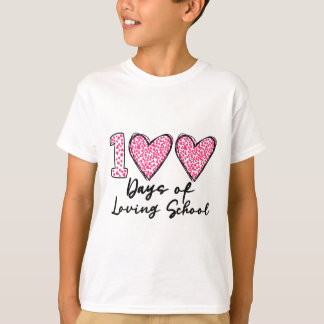 Tage der Liebe Schule 100. Tag der Schule für Kind T-Shirt