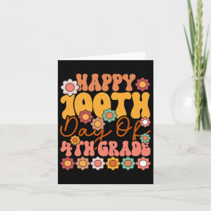 Tage der Niedlichen Groovy Teacher Kinder Mädchen Karte