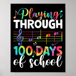 Tage der School Music Teacher Student Geschenke 10 Poster