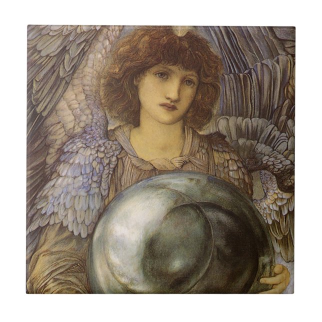 Tage der Schöpfung, Erster Tag von Burne Jones Fliese (Vorderseite)