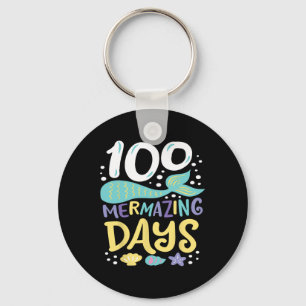 Tage der Schule 100 Mermazing Tage der Schule Schlüsselanhänger