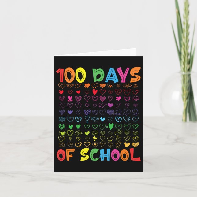 Tage der Schullehrerin Kinder Schülerjunge Mädchen Karte (Vorderseite)