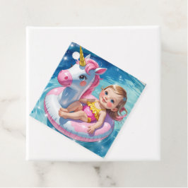 Tage der Schwimmbecken Geschenkanhänger