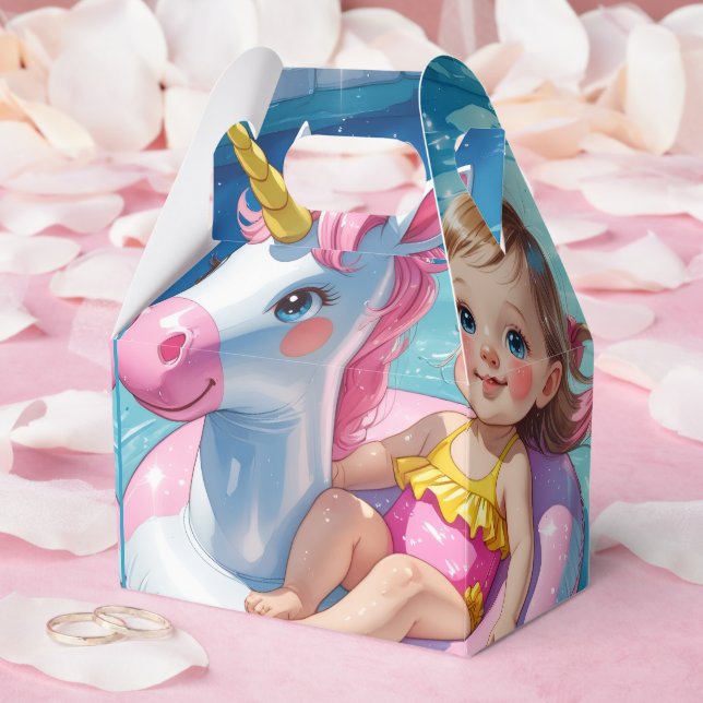 Tage der Schwimmbecken Geschenkschachtel (Hochzeit)