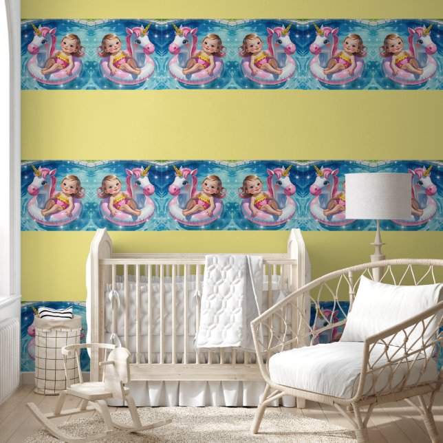 Tage der Schwimmbecken Tapete (Kinder)