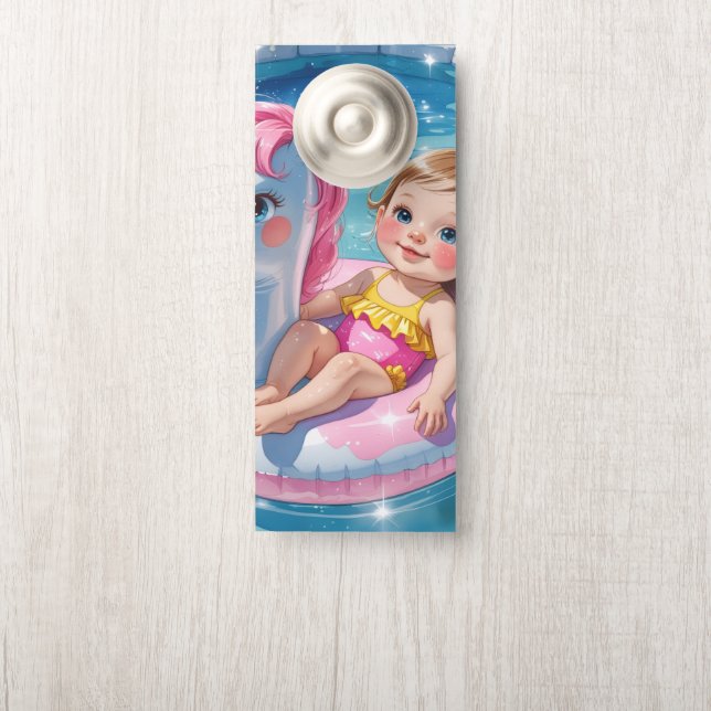 Tage der Schwimmbecken Türanhänger (Auf Knauf)