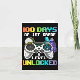 Tage der ungesperrten Gamer-Videospiele der ersten Karte