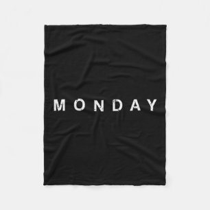 Tage der Woche Montag Dienstag Mittwoch Donnerstag Fleecedecke
