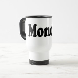 Tage der Woche - Montag Reisebecher