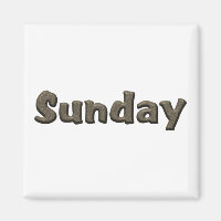 Tage der Woche - Sonntag