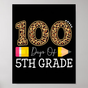 Tage des Fünften Leoparden glücklichen 100. Poster