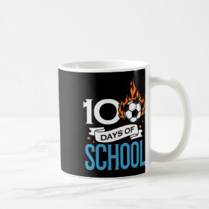 Tage des Fußball-Sportplatzes Kaffeetasse