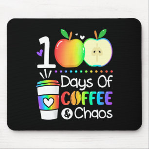 Tage des Kaffees und Chaos 100. Schultag für T Mousepad