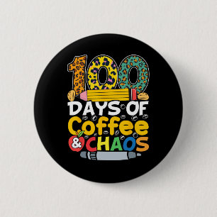 Tage des Kaffees und des Chaos Schüler unterrichte Button