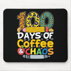 Tage des Kaffees und des Chaos Schüler unterrichte Mousepad