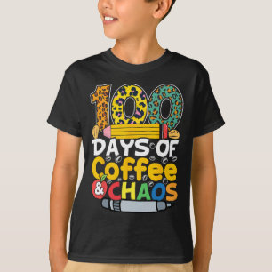 Tage des Kaffees und des Chaos Schüler unterrichte T-Shirt