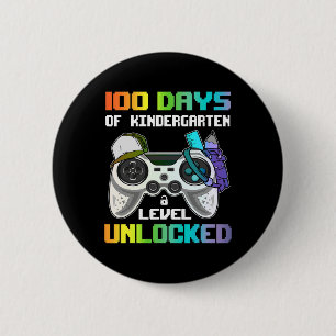 Tage des Kindergarten-Spielervideospiels Button