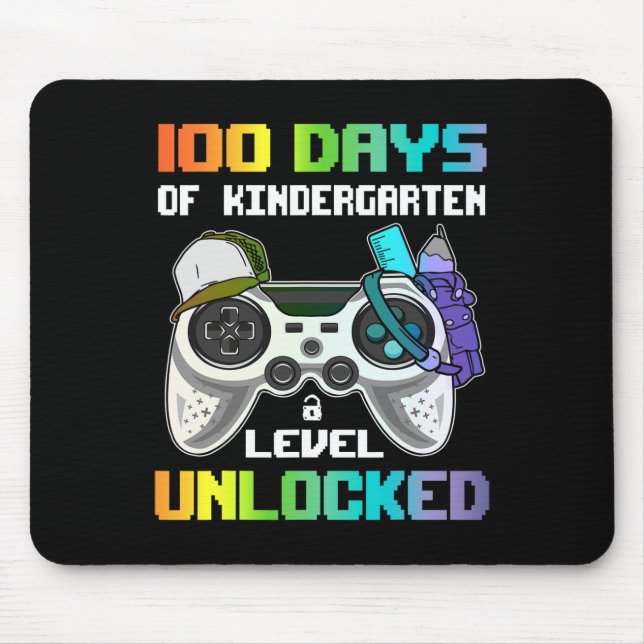 Tage des Kindergarten-Spielervideospiels Mousepad (Vorne)
