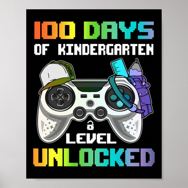 Tage des Kindergarten-Spielervideospiels Poster (Vorne)