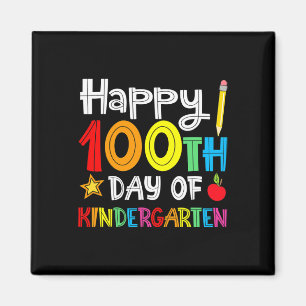 Tage des Kindergartens - Alles Gute zum 100. Schul Magnet