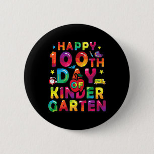 Tage des Kindergartens Kinder Niedlich glücklich 1 Button