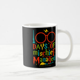 Tage des Mischief Managed Teacher Kid 100. Kaffeetasse