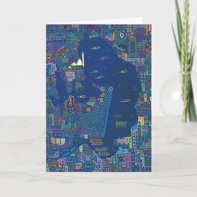 Tage des Srinagars - Karte (Vorderseite)