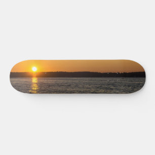 Tage enden in Traverse City Skateboard