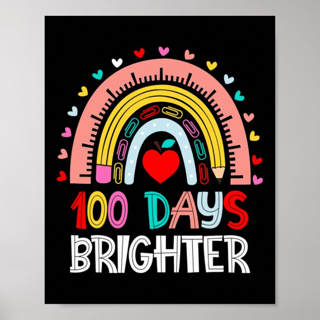 Tage Hellerer Regenbogen 100. Schullehrertag Poster (Vorne)