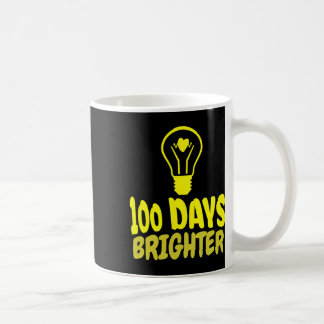 Tage Helleres Glück 100 Tage Schuljunge Mädchen Kaffeetasse