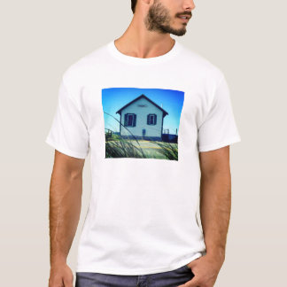 Tage Hütten T - Shirt mit Foto und Logo