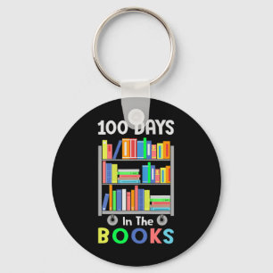 Tage in Büchern, die den bibliografischen Lehrer s Schlüsselanhänger