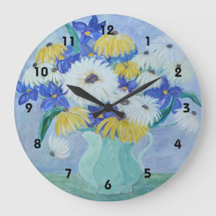 Tage in Vase Wall Clock Große Wanduhr