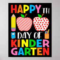 Tage Kindergarten Lehrer und Schüler Herz St.