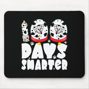 Tage klüger Dalmatiner Hund 100 Tage Schuljunge Mousepad